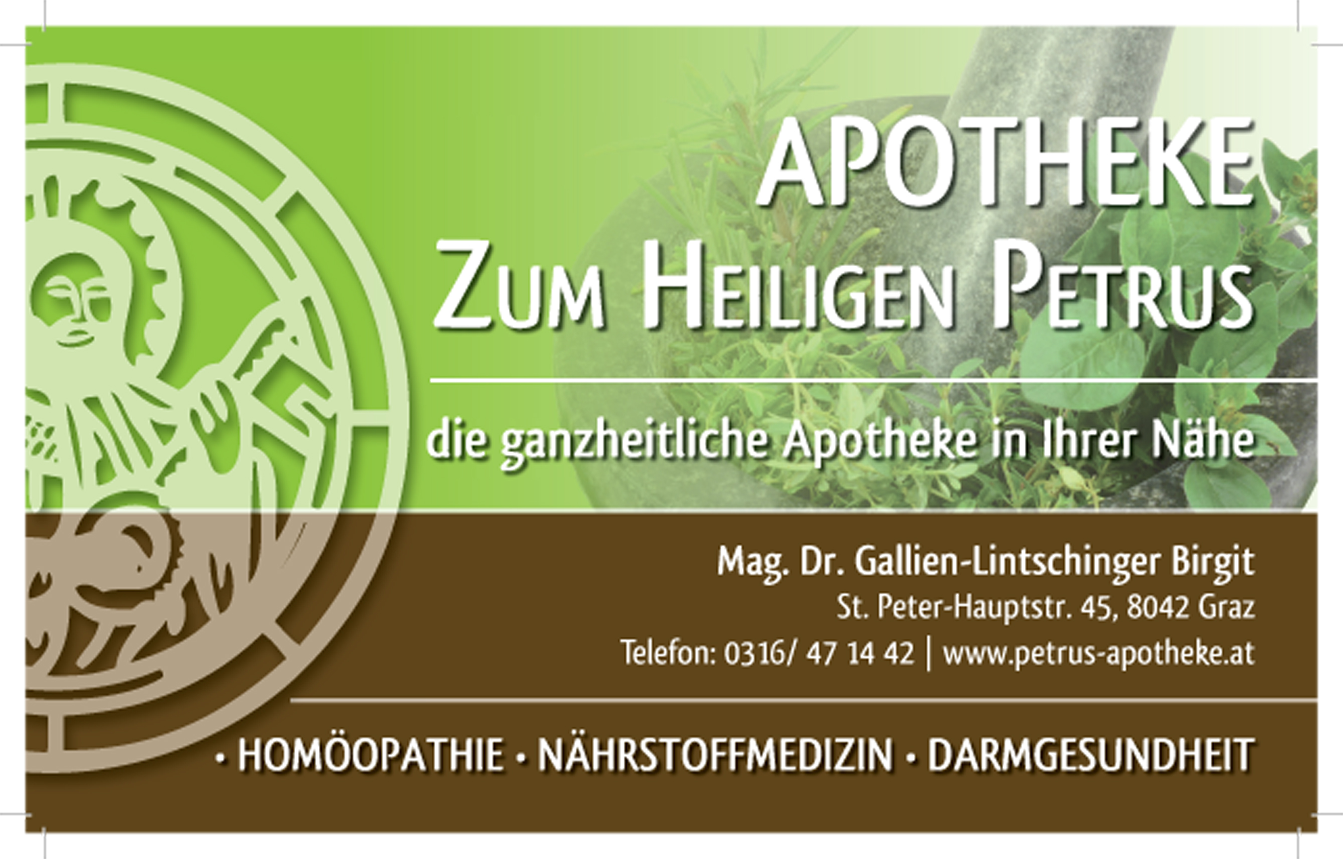 Apotheke "Zum hl. Petrus" Logo